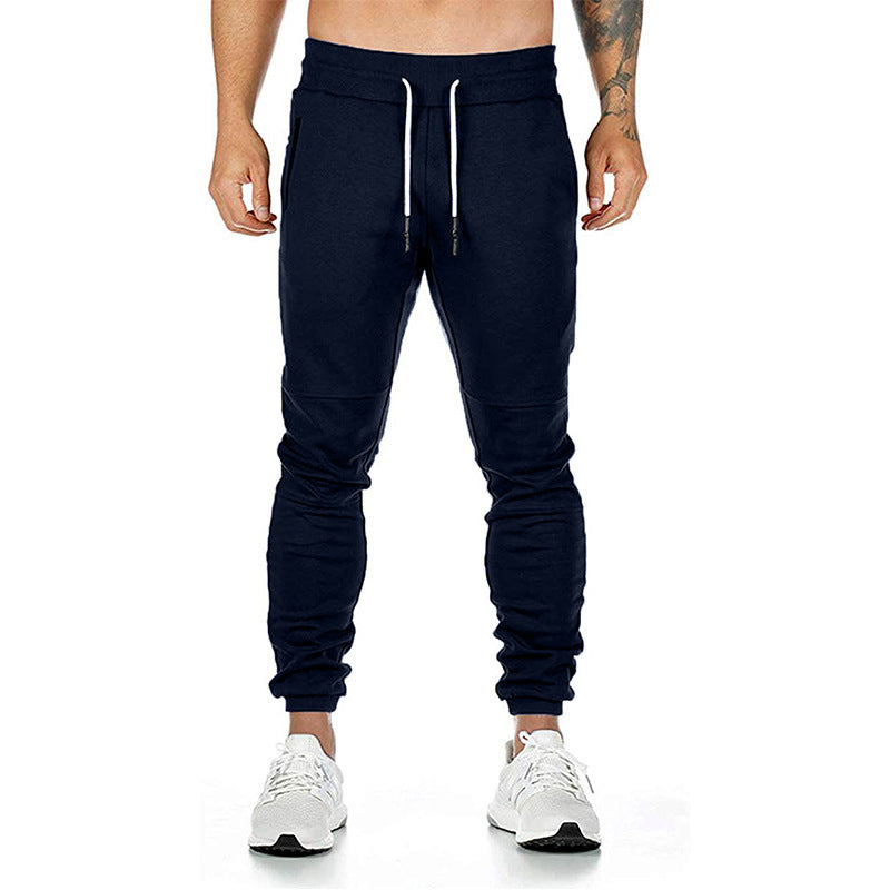 Driftwear European Style Solid Color Drawstring Track Pants